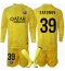 Paris Saint-Germain Matvei Safonov #39 Målvakt Replika Tredjetröja Barn 2024-25 Långärmad (+ byxor)