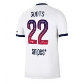 Paris Saint-Germain Mika Godts #22 Replika Bortatröja 2026-27 Kortärmad
