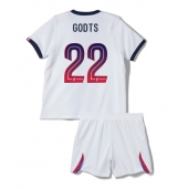 Paris Saint-Germain Mika Godts #22 Replika Bortatröja Barn 2026-27 Kortärmad (+ byxor)