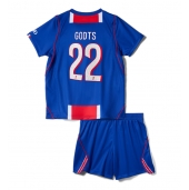 Paris Saint-Germain Mika Godts #22 Replika Hemmatröja Barn 2026-27 Kortärmad (+ byxor)