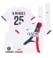 Paris Saint-Germain Nuno Mendes #25 Replika Bortatröja Barn 2025-26 Kortärmad (+ byxor)