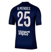 Paris Saint-Germain Nuno Mendes #25 Replika Hemmatröja 2025-26 Kortärmad