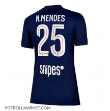 Paris Saint-Germain Nuno Mendes #25 Replika Hemmatröja Dam 2025-26 Kortärmad