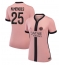 Paris Saint-Germain Nuno Mendes #25 Replika Tredjetröja Dam 2024-25 Kortärmad
