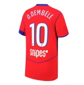 Paris Saint-Germain Ousmane Dembele #10 Replika Tredjetröja 2025-26 Kortärmad