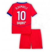 Paris Saint-Germain Ousmane Dembele #10 Replika Tredjetröja Barn 2025-26 Kortärmad (+ byxor)