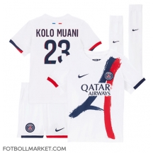 Paris Saint-Germain Randal Kolo Muani #23 Replika Bortatröja Barn 2024-25 Kortärmad (+ byxor)