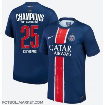Paris Saint-Germain Replika Hemmatröja 2024-25 UCL Champions Kortärmad