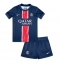 Paris Saint-Germain Replika Hemmatröja Barn 2024-25 Kortärmad (+ byxor)