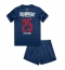 Paris Saint-Germain Replika Hemmatröja Barn 2024-25 UCL Champions Kortärmad (+ byxor)