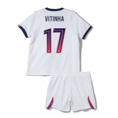 Paris Saint-Germain Vitinha #17 Replika Bortatröja Barn 2026-27 Kortärmad (+ byxor)