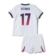 Paris Saint-Germain Vitinha #17 Replika Bortatröja Barn 2026-27 Kortärmad (+ byxor)