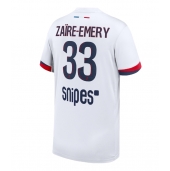 Paris Saint-Germain Warren Zaire-Emery #33 Replika Bortatröja 2025-26 Kortärmad
