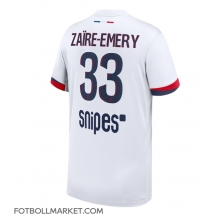 Paris Saint-Germain Warren Zaire-Emery #33 Replika Bortatröja 2025-26 Kortärmad