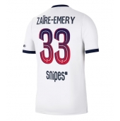 Paris Saint-Germain Warren Zaire-Emery #33 Replika Bortatröja 2026-27 Kortärmad