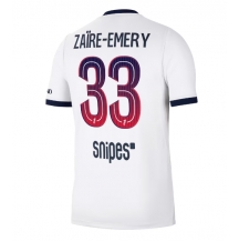 Paris Saint-Germain Warren Zaire-Emery #33 Replika Bortatröja 2026-27 Kortärmad