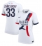 Paris Saint-Germain Warren Zaire-Emery #33 Replika Bortatröja Dam 2024-25 Kortärmad