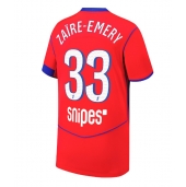 Paris Saint-Germain Warren Zaire-Emery #33 Replika Tredjetröja 2025-26 Kortärmad