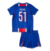 Paris Saint-Germain Willian Pacho #51 Replika Hemmatröja Barn 2026-27 Kortärmad (+ byxor)