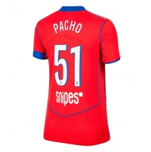 Paris Saint-Germain Willian Pacho #51 Replika Tredjetröja Dam 2025-26 Kortärmad