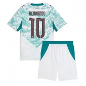 Portugal Bernardo Silva #10 Replika Bortatröja Barn VM 2026 Kortärmad (+ byxor)
