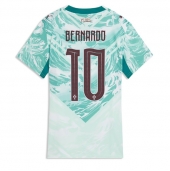 Portugal Bernardo Silva #10 Replika Bortatröja Dam VM 2026 Kortärmad