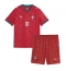 Portugal Bernardo Silva #10 Replika Hemmatröja Barn VM 2026 Kortärmad (+ byxor)