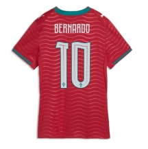 Portugal Bernardo Silva #10 Replika Hemmatröja Dam VM 2026 Kortärmad