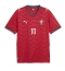 Portugal Bernardo Silva #10 Replika Hemmatröja VM 2026 Kortärmad