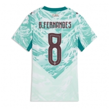 Portugal Bruno Fernandes #8 Replika Bortatröja Dam VM 2026 Kortärmad