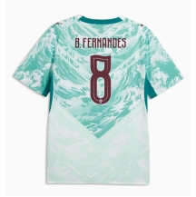 Portugal Bruno Fernandes #8 Replika Bortatröja VM 2026 Kortärmad