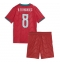 Portugal Bruno Fernandes #8 Replika Hemmatröja Barn VM 2026 Kortärmad (+ byxor)