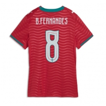 Portugal Bruno Fernandes #8 Replika Hemmatröja Dam VM 2026 Kortärmad