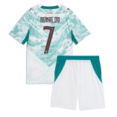Portugal Cristiano Ronaldo #7 Replika Bortatröja Barn VM 2026 Kortärmad (+ byxor)