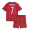 Portugal Cristiano Ronaldo #7 Replika Hemmatröja Barn VM 2026 Kortärmad (+ byxor)