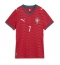 Portugal Cristiano Ronaldo #7 Replika Hemmatröja Dam VM 2026 Kortärmad
