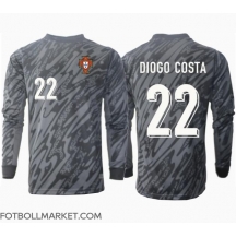 Portugal Diogo Costa #22 Målvakt Replika Bortatröja EM 2024 Långärmad
