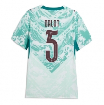 Portugal Diogo Dalot #5 Replika Bortatröja Dam VM 2026 Kortärmad