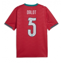 Portugal Diogo Dalot #5 Replika Hemmatröja VM 2026 Kortärmad
