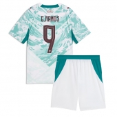 Portugal Goncalo Ramos #9 Replika Bortatröja Barn VM 2026 Kortärmad (+ byxor)