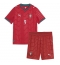 Portugal Goncalo Ramos #9 Replika Hemmatröja Barn VM 2026 Kortärmad (+ byxor)