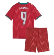 Portugal Goncalo Ramos #9 Replika Hemmatröja Barn VM 2026 Kortärmad (+ byxor)