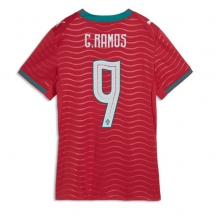 Portugal Goncalo Ramos #9 Replika Hemmatröja Dam VM 2026 Kortärmad