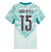Portugal Joao Neves #15 Replika Bortatröja Dam VM 2026 Kortärmad