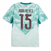 Portugal Joao Neves #15 Replika Bortatröja VM 2026 Kortärmad