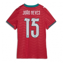 Portugal Joao Neves #15 Replika Hemmatröja Dam VM 2026 Kortärmad
