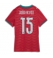 Portugal Joao Neves #15 Replika Hemmatröja Dam VM 2026 Kortärmad