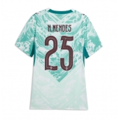 Portugal Nuno Mendes #25 Replika Bortatröja Dam VM 2026 Kortärmad