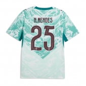 Portugal Nuno Mendes #25 Replika Bortatröja VM 2026 Kortärmad