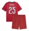 Portugal Nuno Mendes #25 Replika Hemmatröja Barn VM 2026 Kortärmad (+ byxor)